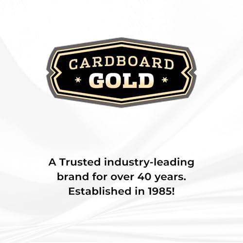 Cardboard Gold Graded Card Sleeves - Fits PSA SGC BGS CGC slabs - 200 ct | Resealable Adhesive Flap, 2-Mil Polypropylene, Acid-Free, PVC-Free, Archival Safe, Fits Magnetic and Screw-Down Holders - size: 200 Card Bags