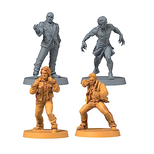 Zombicide Supernatural Character Pack #1 - Sam, Dean, Alpha Vampire, Wendigo - Unleash Hellish Action! Cooperative Strategy Board Game for Ages 14+, 1-6 Players, 60 Minute Playtime, Made by CMON