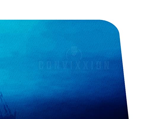 Ancient Shipwreck Ocean Neoprene Playmat Custom Made Board Game Mat for Magic TCG CCG LCG (24" x 14") - size: 24" x 14"