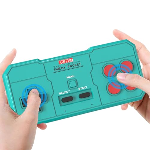 EASEGMER Retro Game Controller, Compatible with GV300S Game Console (Blue) - color: Blue