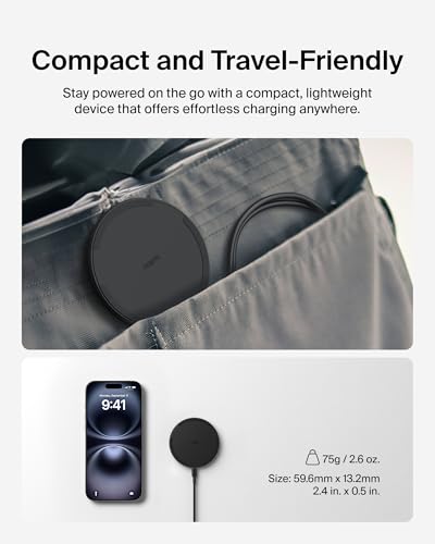 Belkin Wireless Charging Pad 15W - Qi Charger - Wireless Charger iPhone 17, Charging Station for Apple iPhone 16/15/14 Series, AirPods, Samsung Galaxy S25/S24, Pixel 5ft Cable Included, Black, 2-Pack - style: 15W 2-pack (NEW Version)