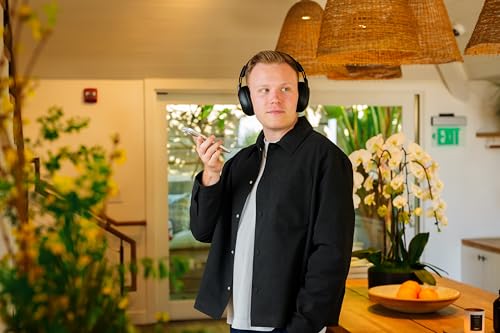 Sony 1000X THE COLLEXION Wireless Noise Cancelling Headphones, Black | Luxury Comfort with Curated Materials, HD NC Processor QN3, 12 Microphones, Mastered by Engineers, Up to 24 Hrs of Battery - color: Black