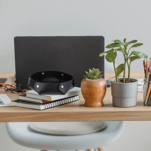 Rolling Dice Tray Dice Storage Tray Pu Dice Storage Holder Table Game Accessory - color: Black