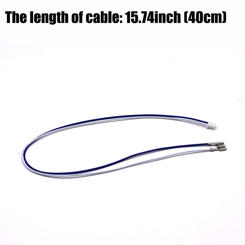 Arcity 20 Pcs Arcade Button Wires Harness Cable for Zero Delay USB Encoder PCB with 0.187" 4.8mm Terminals 15.74inch Compatible with Micro Switches HAPP Style Arcade Buttons Joysticks New - color: 0.187 inch(4.8mm)-L:15.74in