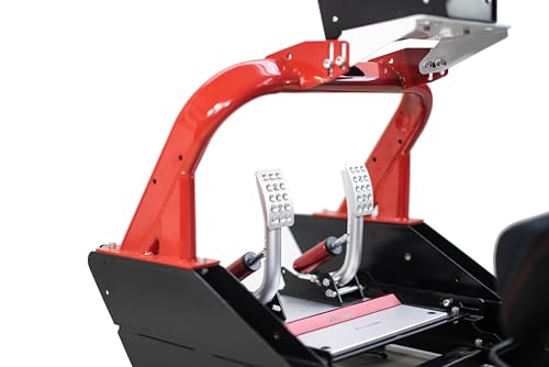 CS-Pro Modular Simracing Cockpit | Fully Adjustable | Direct drive Support,Compatible with Thrustmaster, Fanatec, Moza Racing on PC, Xbox and PS,Compatible with Wheels Up to 38NM,Includes Expansion Bracket - color: CSP Frame+Classic seat