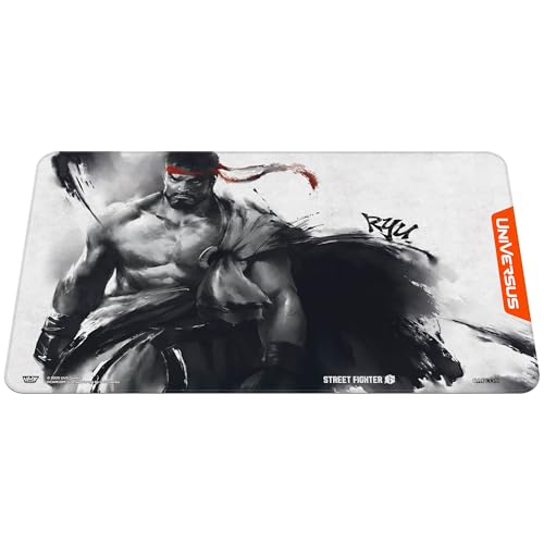 UniVersus: Street Fighter 6: Challenger Series Playmat - Ry - 24 x 14 Neoprene Mat, Collectible Tabletop Card Game Accessory, UVS Games, Licensed