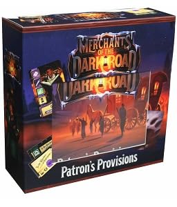 Merchants of the Dark Road: Patron's Provisions Mini Expansion | New Heroes, Commissions & Deluxe Steeds | Strategy Board Game Expansion | Base Game Required