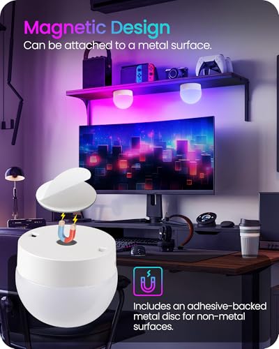 Rechargeable Light Bulbs with Remote Control, 2 Pack E12 Base Battery Operated Light Bulbs, 3 Timer 15 Colors Selectable, Dimmable Wireless RGB LED Bulb for Lamp, Non-Hardwired, R08YBP205 - size: E12 Base - RGB