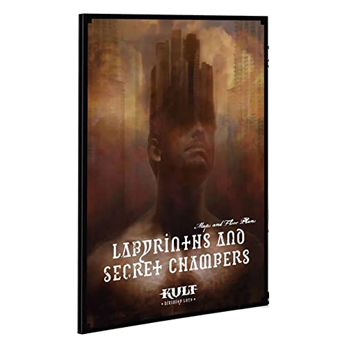 Modiphius Kult: Labyrinths & Secret Chambers - RPG Acessory Bundle Medium - style: Labyrinths