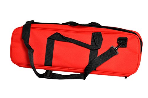 The House of Staunton Deluxe Chess Bag - by US Chess Federation - color: Red