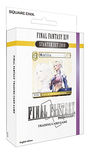 FINAL FANTASY Trading Card Game 2018 XIV Starter Set: Collectible Card Game, 3 Pieces
