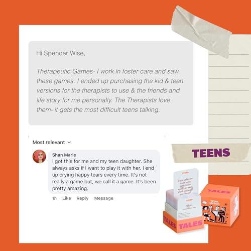 TALES 150 Conversation Cards, Teens Edition, Road Trip Game, Family Bonding - color: Teens Edition