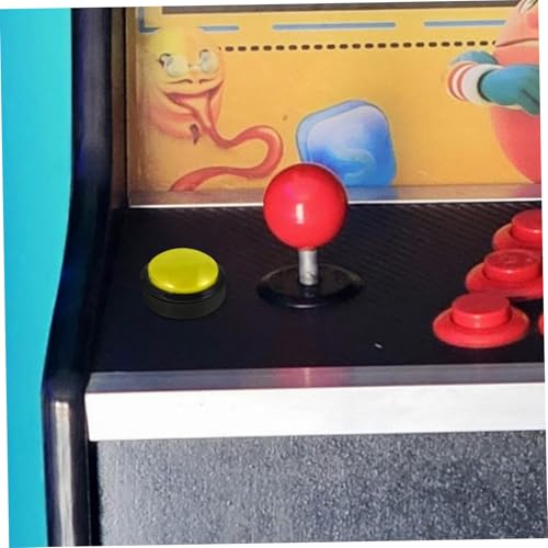 HEALLILY LED Illuminated Game Push Button Switch for Arcade Machines Round Replacement Button Micro Switch Easy to Install Compatible Game Consoles