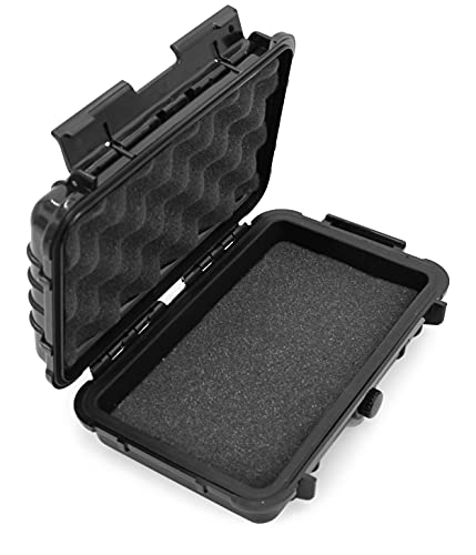 CASEMATIX Graded Card Storage Box Sports Trading Card Case Compatible With up 3 BGS 5 PSA Card Graded Sports Card Slabs - Airtight, Waterproof with Moisture and Dust Protection