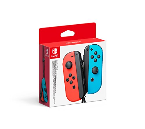 Nintendo Switch Joy-Con Controller Pair - Neon Red/Neon Blue - color: Neon Red/Neon Blue, style: Pair