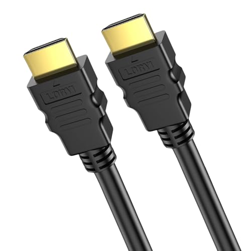 6.6FT HDMI Cable 5-Pack, Shielded 4K HDMI 2.0 Cord, Gold-Plated,3D HDR ARC | HDMI Cable Pack 120Hz &CL3 Rated, HDCP 2.2, | for Docking Station, PC,Monitor, Switch, Splitter, PS5, PS4, Xbox, TV, Soundbar - size: 6.6 ft