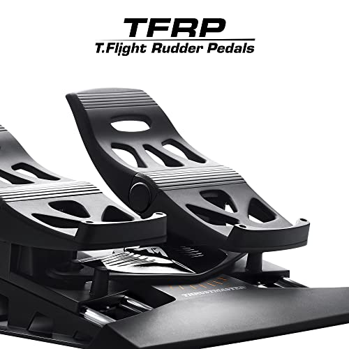 Thrustmaster T-Flight Full Kit HOTAS with Rudder Pedals - XBOX & PC | Hall-Effect joystick, 5 axes, 14 mappable buttons, detachable throttle, hat switch, adjustable resistance, for flight sims - style: T-Flight Full Kit Xbox Series X/S | PC