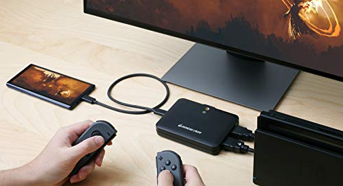 IOGEAR Upstream Mobile Capture Adapter 4K Input, 1080p Capture, Mobile Capture,USB-C and A Host Support Video Output, 1/4" Mounting Screw, UVC Support,OBS & Camerafi Support, PD Passthrough (GUV302P) - style: UpStream Mobile