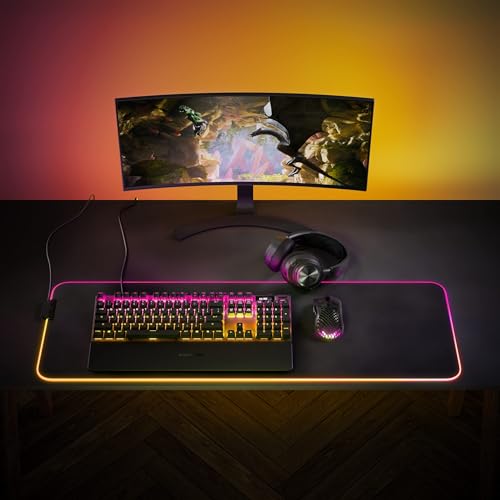 SteelSeries Apex Pro HyperMagnetic Gaming Keyboard — Adjustable Actuation — OLED Screen — RGB – USB Passthrough - size: Pro Full Size, style: Gen 2 Wired