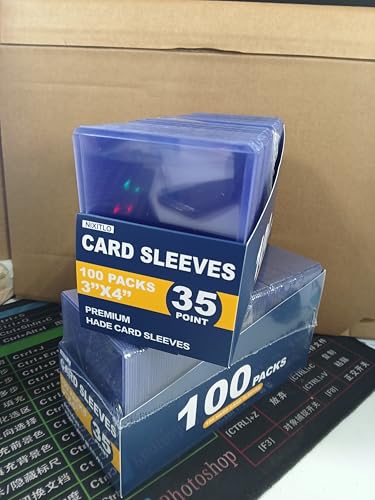 400 Top Loaders for Cards for Baseball, Football, MTG Cards, Ultra-Clear Protectors for Trading Collectibles (200 Hard Sleeves+200 Soft Sleeves) - size: 200 Hard Sleeves+200 Soft Sleeves