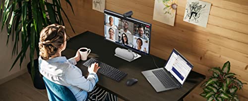 Dell Webcam WB3023-2K QHD/FHD/HD Resolution, Sony Sensor, f2.0 Aperture, Face Detection, Noise Reduction Mic, 2X HD Zoom, USB-A, Microsoft Teams/Zoom Certified - Black