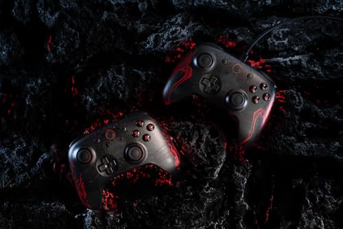 8BitDo Ultimate 2C Wired Controller for Windows PC and Android, with Hall Effect Joysticks and Hall Triggers, 1000Hz Polling Rate, and Remappable L4/R4 Bumpers - Black Myth: Wukong - color: Black Myth: Wukong