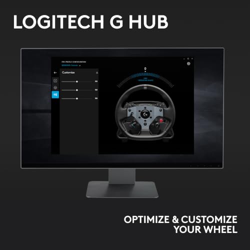 Logitech G PRO Racing Direct Drive Wheel, Hub, & Base for Xbox/PC | Xbox One compatible, ultra-realistic feedback, magnetic gear shift paddles, dual clutch, PRO button layout - style: Xbox|PC