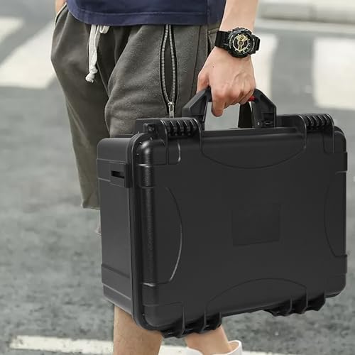 Graded Card Case, Waterproof Trading Card Storage Box for Card Slab | Graded Card Carrying Case Storage Box for 100+ Sports Trading Cards with 6 EVA Foam - size: XL (holds 100+ Graded Cards-waterproof)