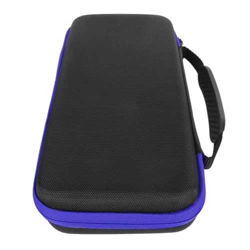 Estink Handheld Game Console Carrying Case EVA Nylon Shockproof Storage Bag 31 X 14 X 6cm for Ally 7 Inch 120Hz Gaming Handheld Travel Camping Daily Use (Blue) - color: Blue