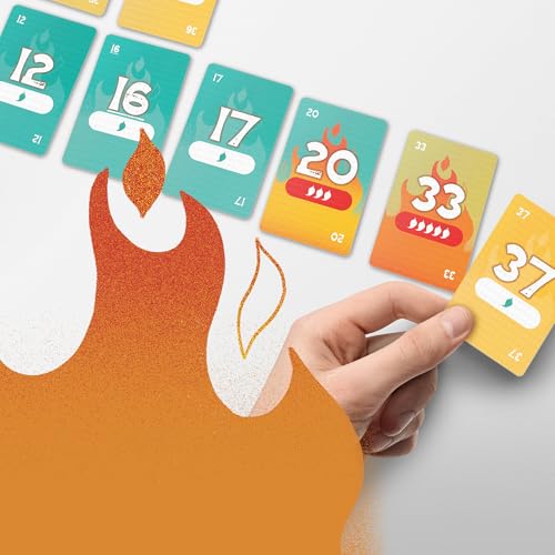 Beat The Heat Game | Family Party Card Game for Kids and Adults | Ages 8+ | 2 to 10 Players | 20 Mins. | Easy to Learn Strategy Card Games for Groups