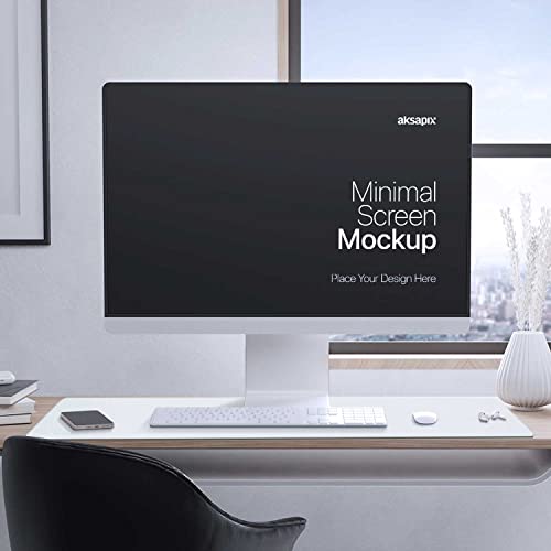 Aothia Double-Sided PU Leather Desk Pad - Non-Slip Large Mouse Pad & Desk Mat for Office, Home - Waterproof, Easy to Clean, Durable Dual-Sided Surface (23.6"x13.7", White) - color: White, size: 23.6" x 13.7"