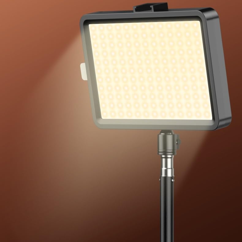 LED Desktop Fill Light Mobile Phone Holder RGB Selfie Overhead Live Broadcast Telescopic Floor Tripod