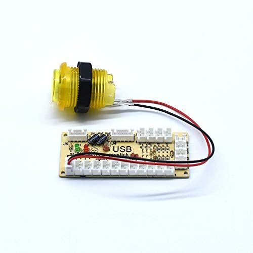 Arcity 20 Pcs Arcade Button Wires Harness Cable for Zero Delay USB Encoder PCB with 0.110" 2.8mm Terminals Compatible with Arcade LED Buttons & Sanwa Style Buttons New - color: 0.110 inch(2.8mm)