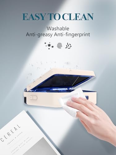 Silicone Case for Anbernic RG35XXSP Retro Handheld Game Console 3.5 inch,Full Body Soft Silicone Handheld Game Console Drop-Proof Protector Case with Shockproof,Non-Slip,Anti-Collision,White. - color: White