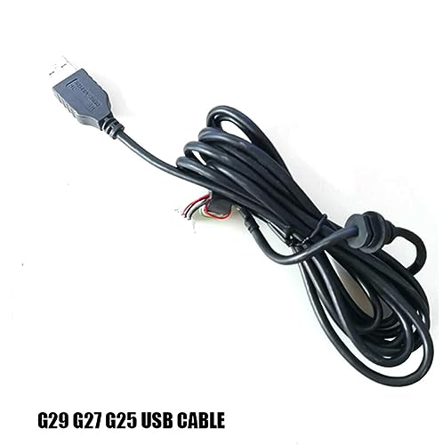 Steering Wheel Power USB Cable Pedal Cable for Logitech G29G27G920 Pedal Cable Cord (USB Cable)
