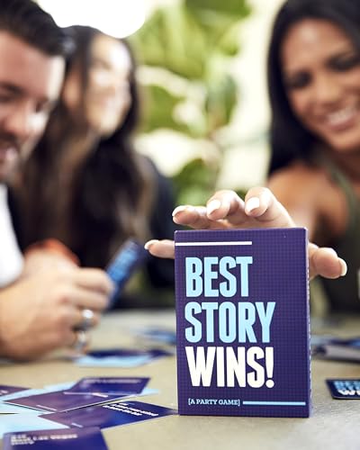 Best Story Wins | A Party Game of Juicy Conversation Starters | Ages 17+