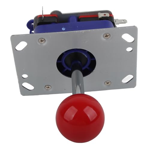 1pcs Arcade Joystick, Adjustable Competition Style Long Handle Joystick Classic 2/4/8 Way Game Joystick Ball for Arcade Gaming Cabinet Button Kit