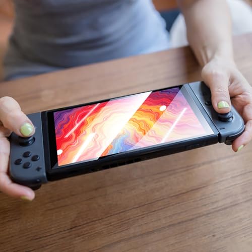 Compatible with Switch 2 Screen Protector 2025, 3 Pack Tempered Glass with Installation Frame, High Hardness, HD Clear, Bubble-Free, Screen Guard for Switch 2 Console