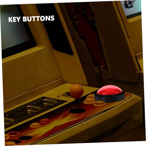 Game Machine Push Button with Light Replacement Switch for Competition Games Easy Operation for Arcade and Gaming Machines LED Illuminated Design