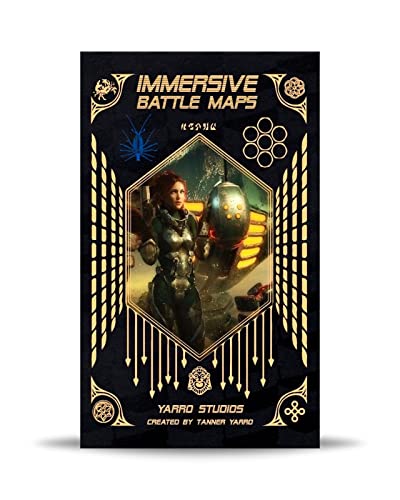 Immersive Battle Maps Volume 2: Future by Yarro Studios – Games for Teens and Adults – Tabletop RPG TTRPG