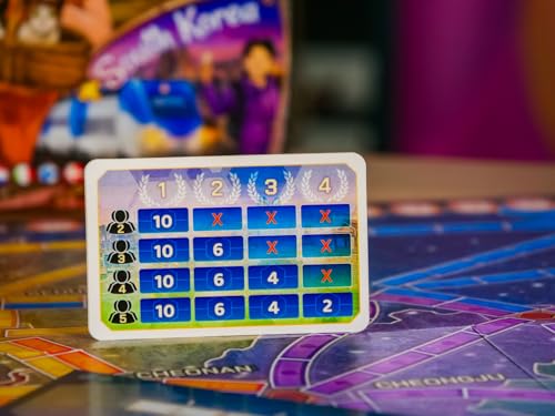 Asmodee Ticket to Ride Iberia + South Korea Board Game Expansion - Train Route Strategy Game, Family Fun for Kids & Adults, Ages 8+, 2-6 Players, 30-60 Minute Playtime | Train Route Strategy Game, Fun Family Game for Kids & Adults, Ages 8+, 2-6 Players, 3