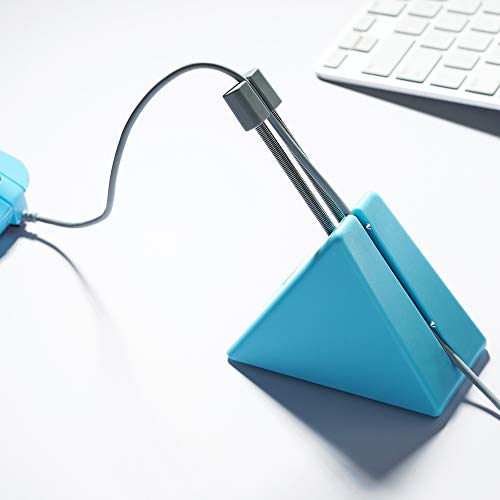 Gaming Mouse Cable Management,Youth Mouse Bungee Device for Esports FPS Game (Blue)…