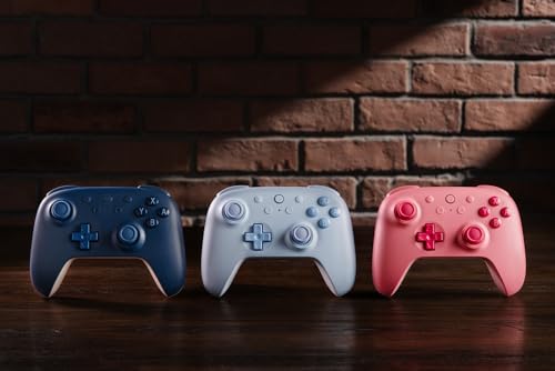 8Bitdo Ultimate 2C Bluetooth Controller for Switch/Switch 2 (Dark Blue) | Hall Effect Joystick Update, Remappable L4/R4 Bumpers, 6-axis Motion Control, Rumble Vibration and Turbo Function - color: Dark Blue
