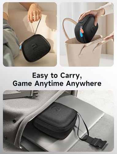 JSAUX Case for Nintendo Switch 2 Pro Controller, Travel Protective Case | Carry Case, Travel Protective Case, All-around Protection, Portable Carrying Bag, Black - color: Classic Style