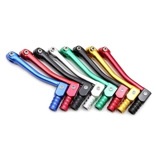 PRO BAT Dirt Bike Folding Shifter Gear Shift Lever | For 50cc 70cc 90cc 110cc 125cc 150cc 200cc 250cc Taotao Apollo Ssr Kayo Pit Dirt Bike Off-road Motorcycle CRF50 70 Blue - color: Blue