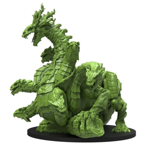 Epic Encounters: Swamp of The Hydra RPG Fantasy Roleplaying Tabletop Game with Huge Boss Miniature, Double-Sided Game Mat, & Game Master Adventure Book with Monster Stats, 5E Compatible
