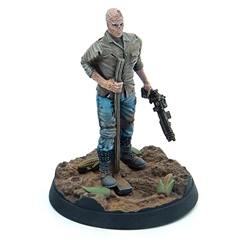 Modiphius Entertainment Fallout Wasteland Warfare: Survivors - Ghoul Settlers (The Slog) - 6 Unpainted Resin Miniatures, Includes Scenic Bases, 32MM Scale Figures, Roleplaying Game Minifigures - style: Ghoul Settlers