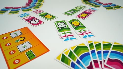 Blue Orange 2WIN Party and Strategy Card Game for Kids and Adults Games - 2 to 6 Players, Ages 7+