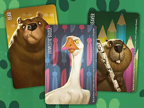 Horrible Guild Similo Fables: A Fast-Playing Family Card Game - Guess The Secret Fairy Tale Character, 2-8 Players - style: Animals