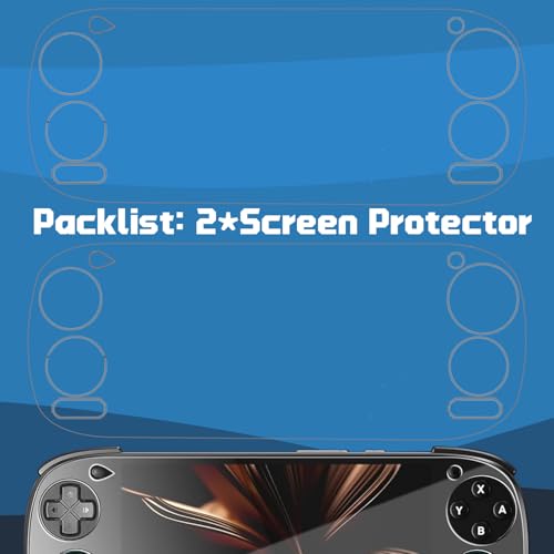 2-Pack Screen Protector Tempered Glass HD Protective Film Anti-Scratch for Retroid Pocket 5